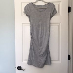 Gray Liz Lange Maternity Dress